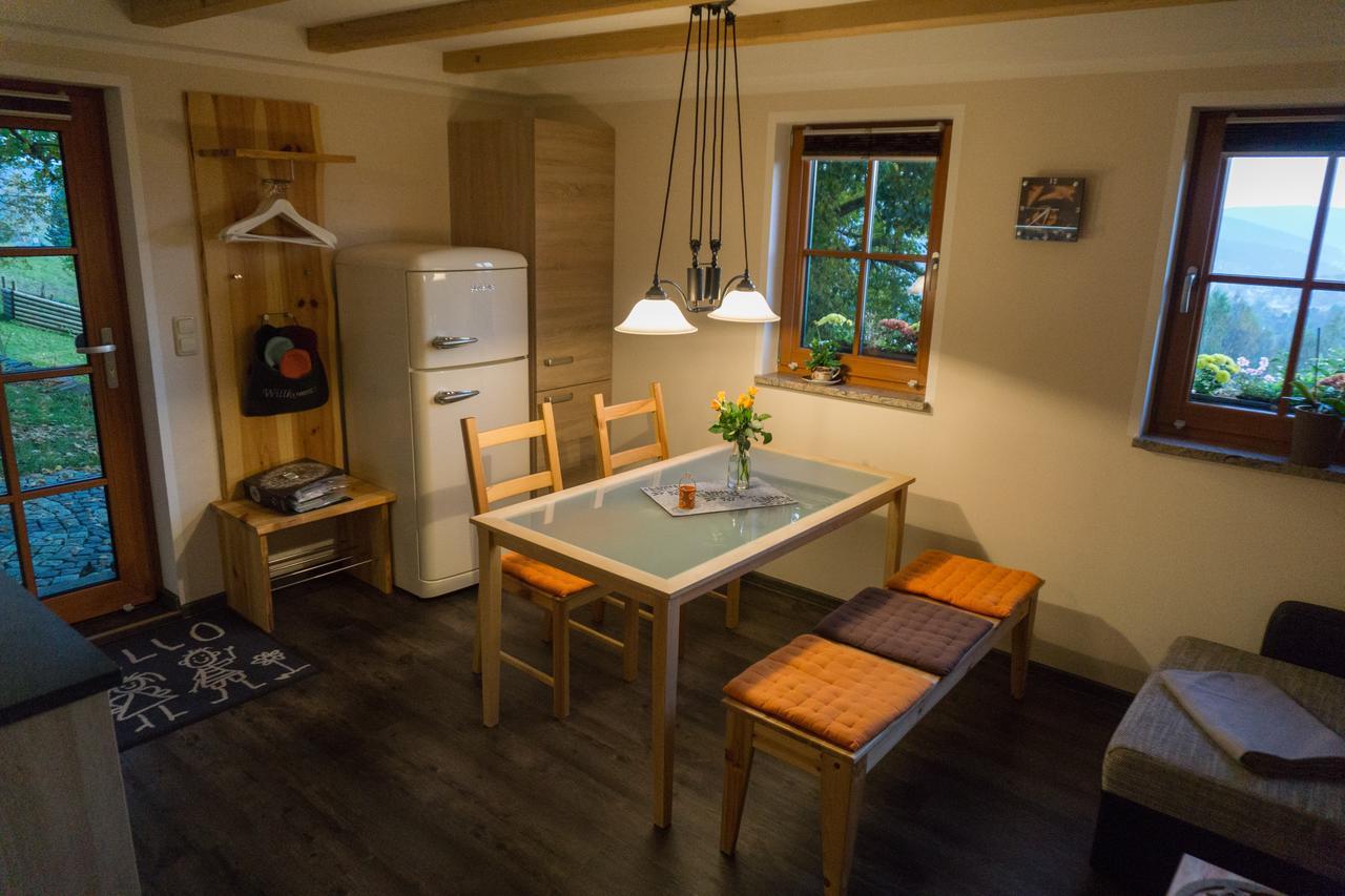 Ferienwohnung Laempelberg Klingenthal Buitenkant foto